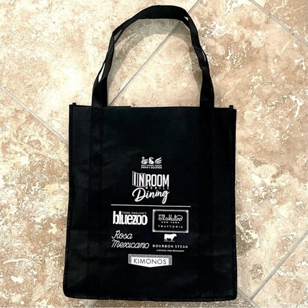 5 for $25! Walt Disney World Swan & Dolphin Resort Reusable Tote Bag w/ Logo!